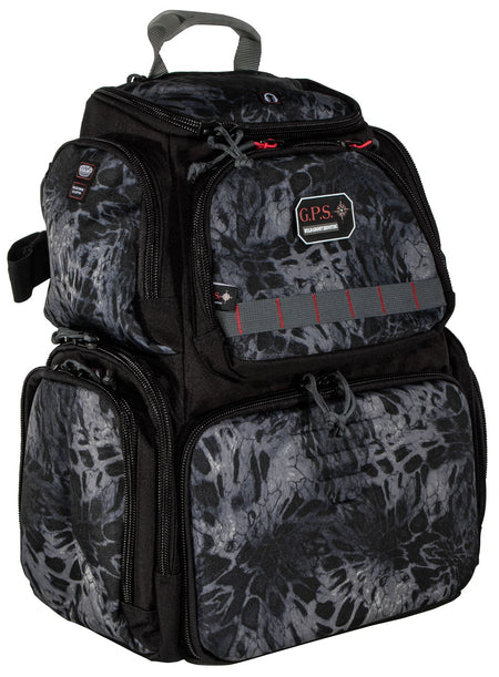 GPS Bags 1711BPPMB Handgunner PRYM1 Blackout Backpack 1000D Nylon Holds 4 Handguns