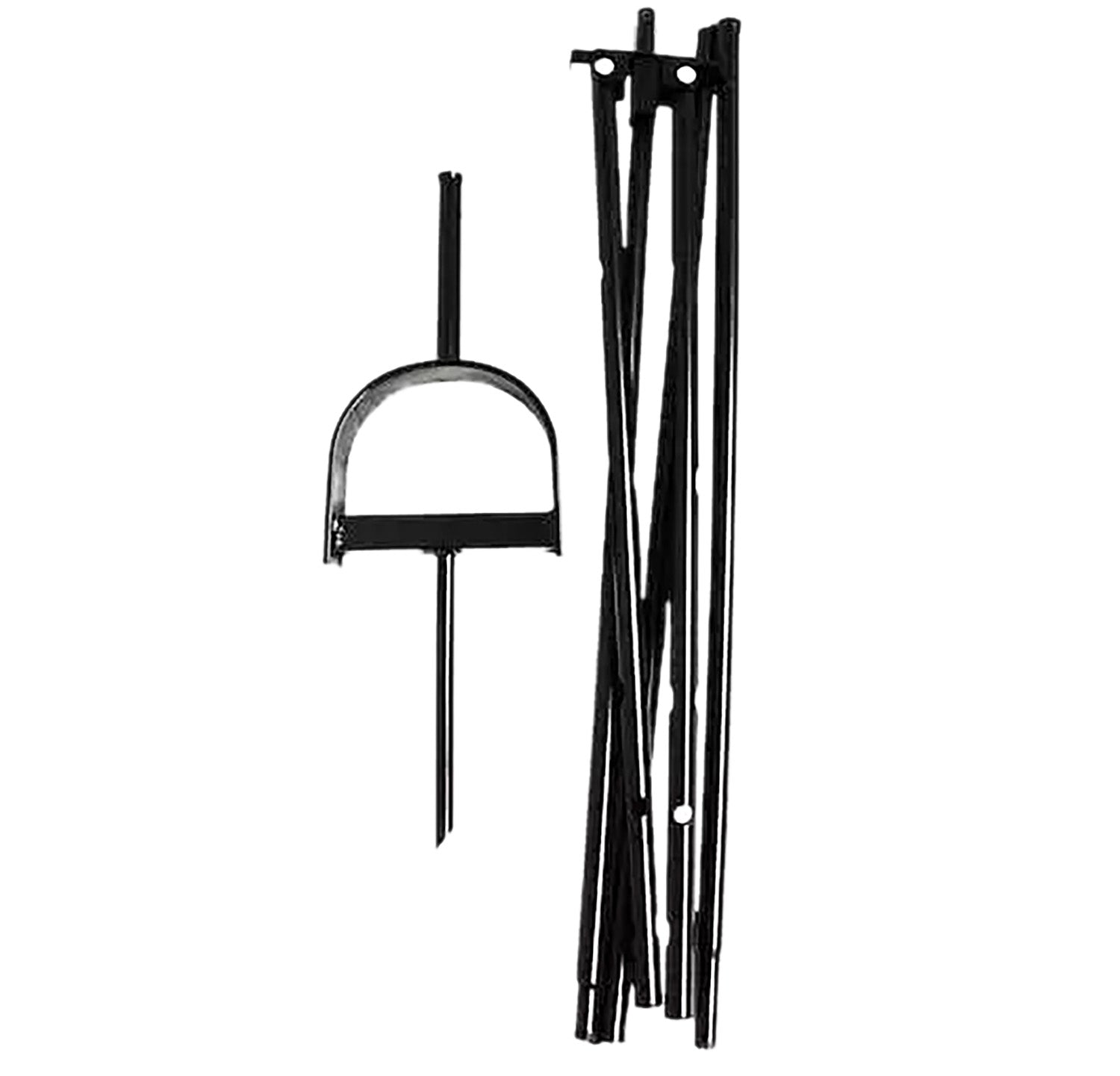 Mojo Outdoors HW9006 Dove Tree Decoy Stand Black Metal with Carry Bag 8 Feet