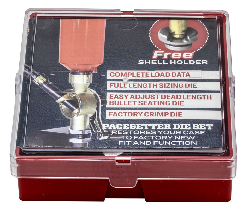 Lee Precision 90066 PaceSetter 3-Die Set 224 Valkyrie Includes Shell Holder and Powder Dipper