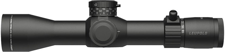 Leupold 176445 Mark 5HD Matte Black 3.6-18x44mm 35mm Tube M1C3 FFP PR-1MOA Reticle Riflescope