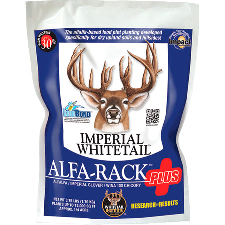 Whitetail Institute Imperial Seed Alpha Rack Plus Food Plot Seed 3.75 lb