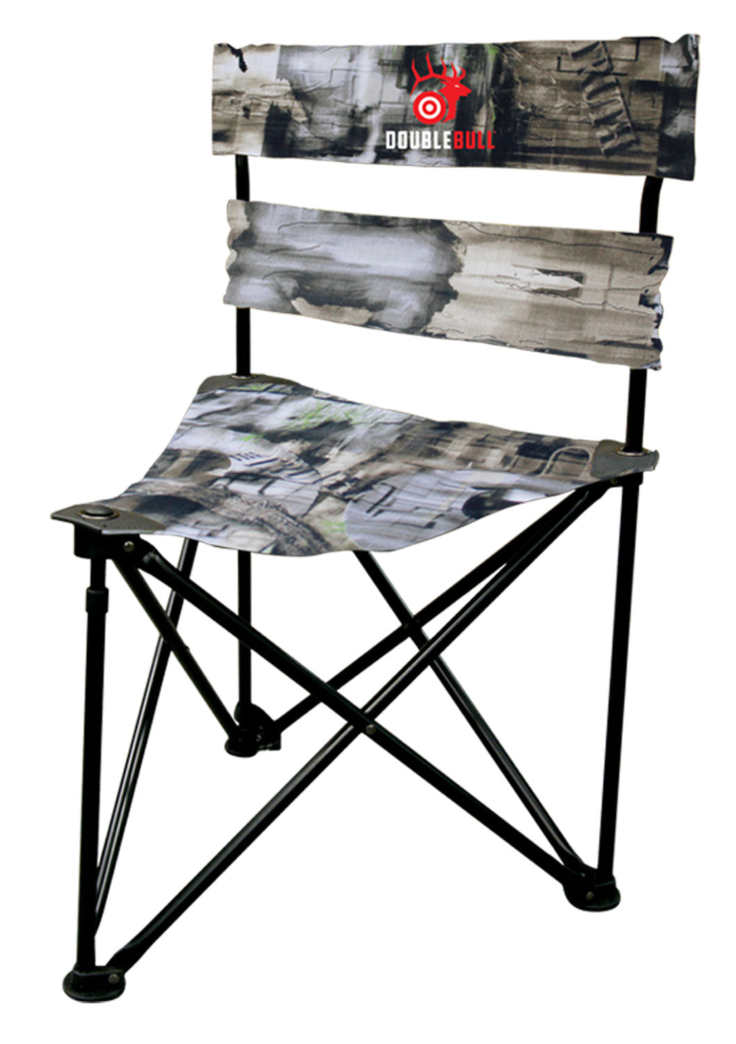 Primos PS60085 Double Bull Ground Blind Tri-Stool Camo Steel up to 300 lbs