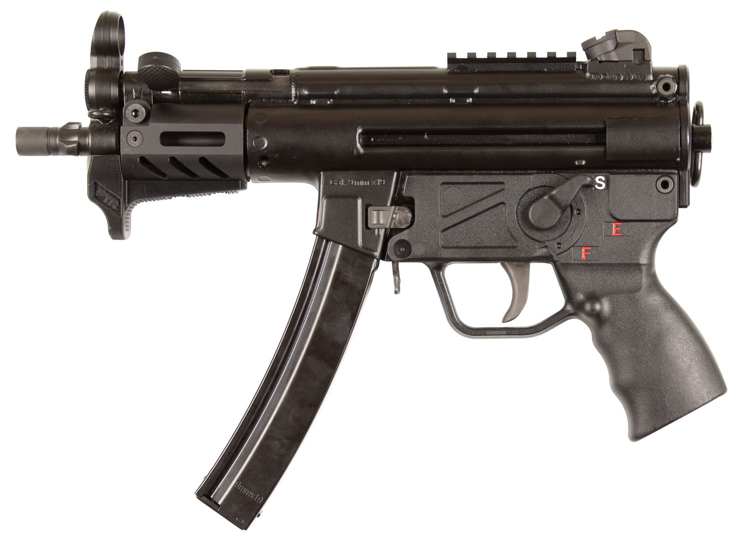 PTR 6039KT 9KT Pistol 9mm Luger 5.16" 30+1 Black Nitride Threaded 1/2 x 28 Top Rail