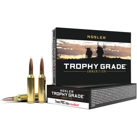 Nosler  7mm PRC 160 gr PolyTip ammo