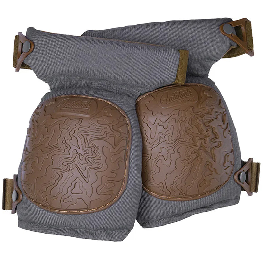 Latitude No-Slip Hunting Knee Pads Grey