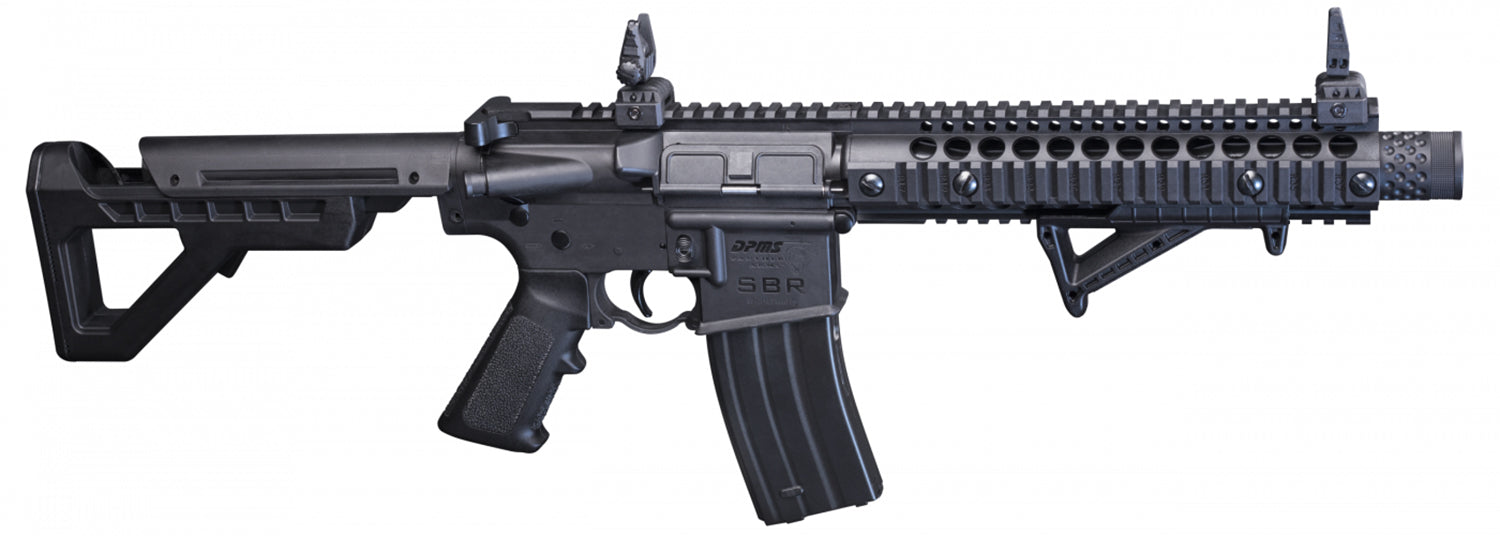 Crosman DPMS SBR Full Auto CO2 BB Air Rifle 177 Cal 25rd Black 6-Position Adjustable Stock