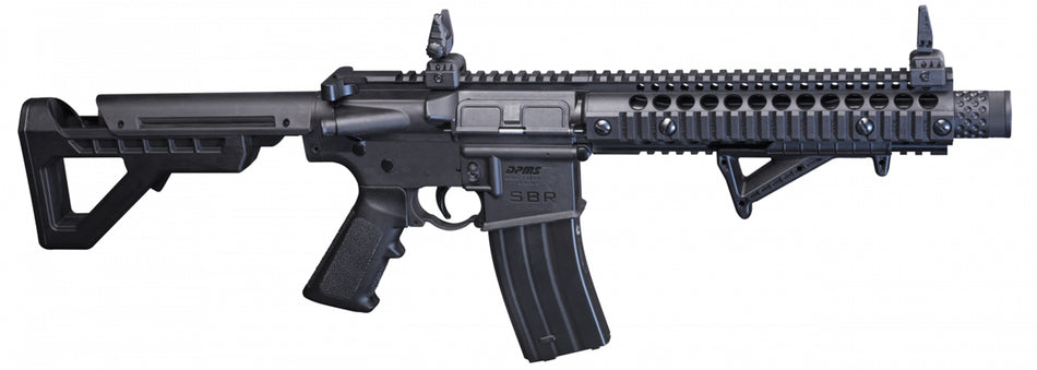 Crosman DPMS SBR Full Auto CO2 BB Air Rifle 177 Cal 25rd Black 6-Position Adjustable Stock