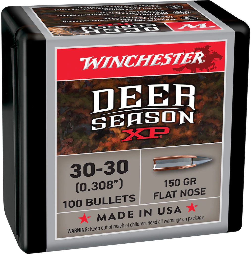 Winchester Deer Season XP Bullets 30-30 Winchester 150 gr Poly Tip 100/ct