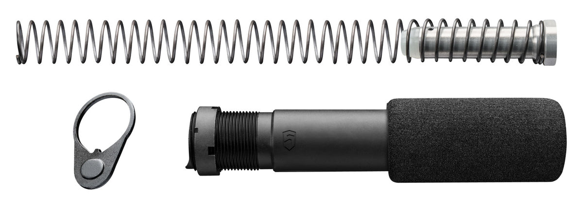 Phase 5 Weapon Systems PBTCA AR Pistol Buffer Tube Assembly Black Aluminum