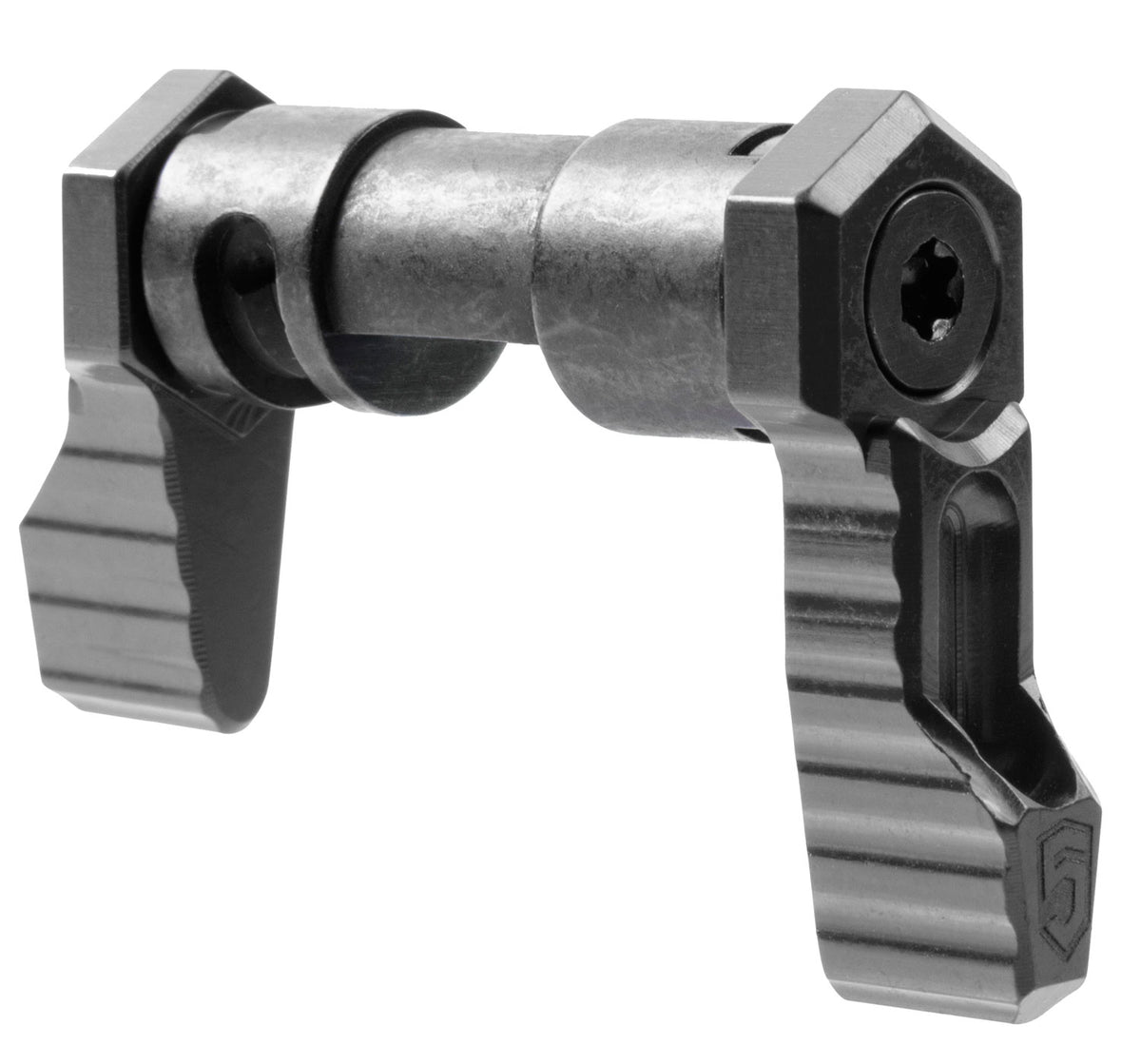 Phase 5 Weapon Systems SAFE90BLK 90-Degree Ambidextrous Safety Selector AR Platform Black Anodized