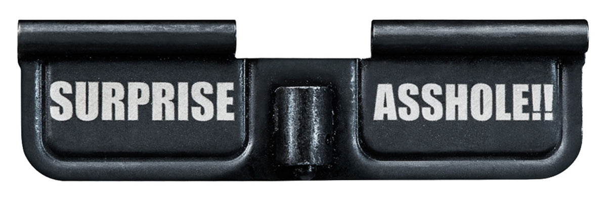 Phase 5 Weapon Systems EPCSURPRISE AR-15 Ejection Port Door Black Parkerized Engraved Surprise Asshole!!