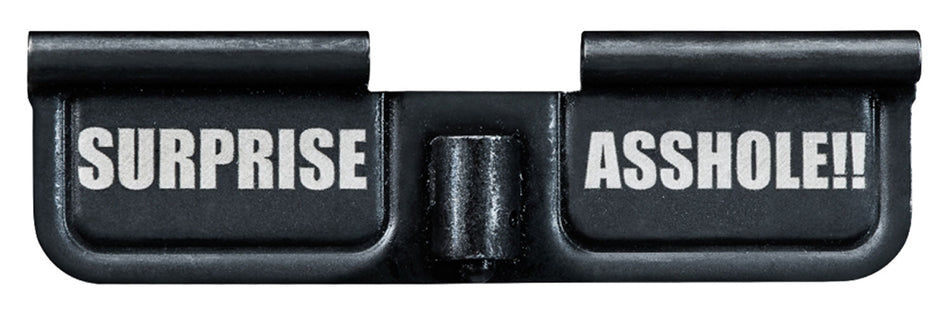 Phase 5 Weapon Systems EPCSURPRISE AR-15 Ejection Port Door Black Parkerized Engraved Surprise Asshole!!