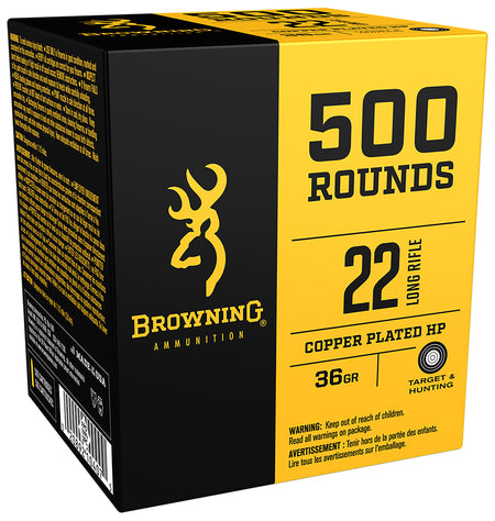 Browning  .22 Long Rifle 36 Gr JHP