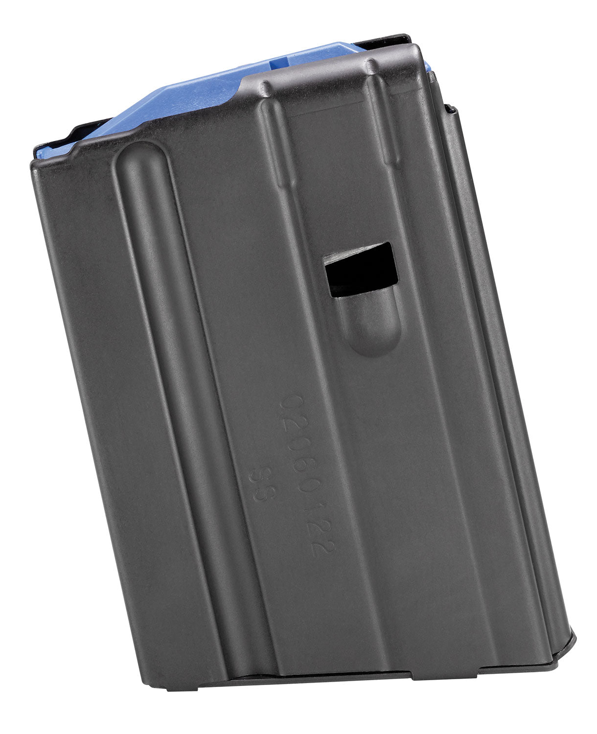DuraMag SS 10-Round 6.5 Grendel/6mm ARC AR-15 Magazine Black with Blue Follower Detachable