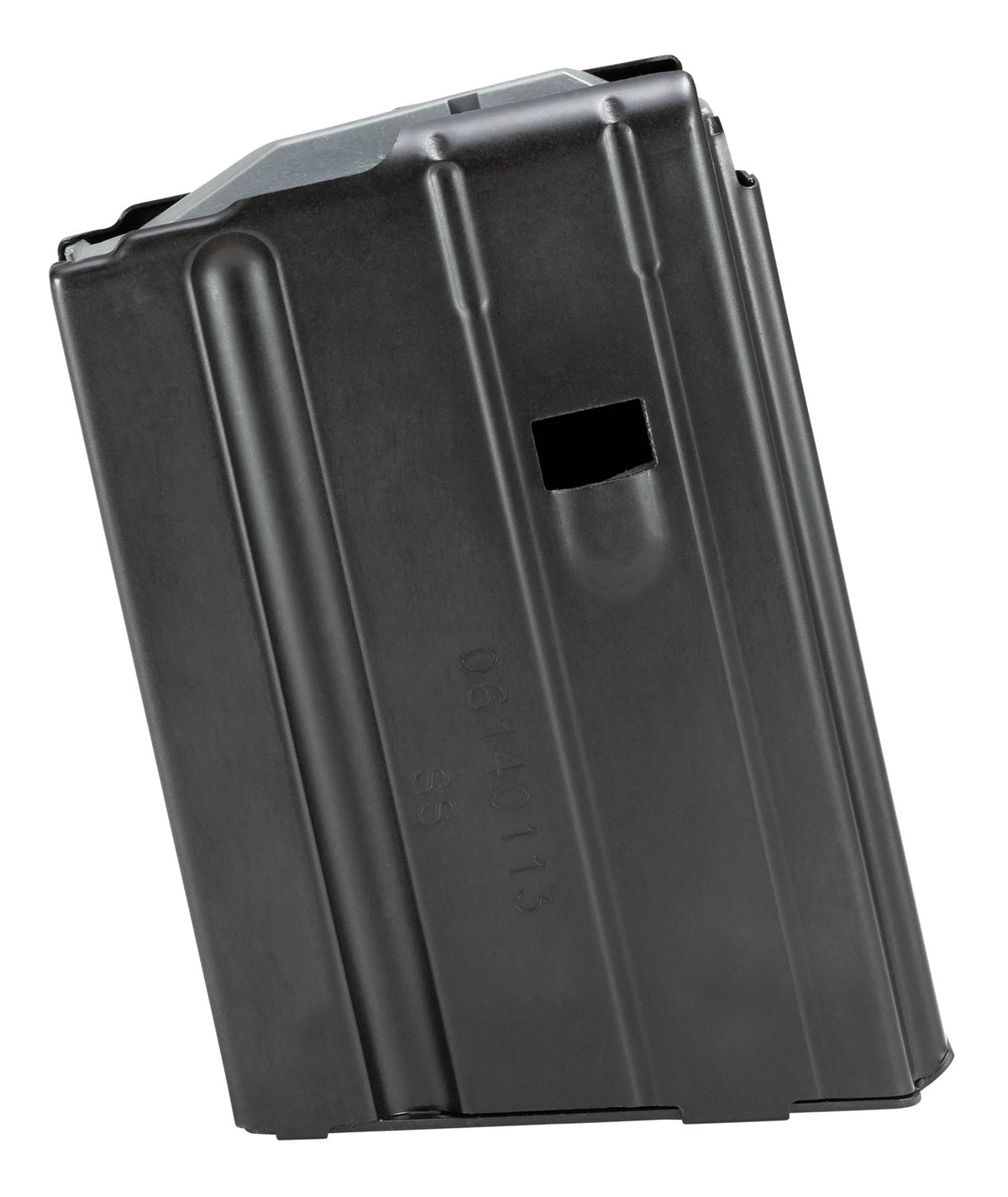 DuraMag SS 10-Round 22 Nosler/6.8 SPC AR-15 Magazine Black with Gray Follower Detachable