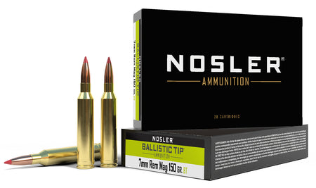 Nosler  7mm Remington Mag 150 gr PolyTip ammo