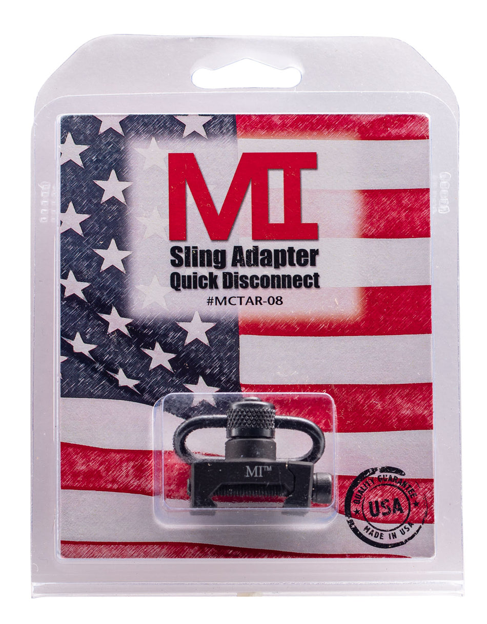 Midwest Industries MCTAR08 Quick Detach Front Sling Adapter – Black 6061 Aluminum, Rail Mount