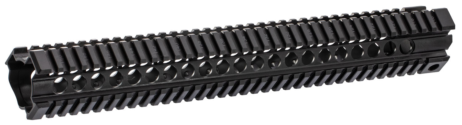 Midwest Industries T-Series AR-15 Free Float Handguard Black Hard Coat Anodized 15"