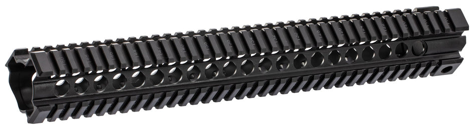 Midwest Industries T-Series AR-15 Free Float Handguard Black Hard Coat Anodized 15"