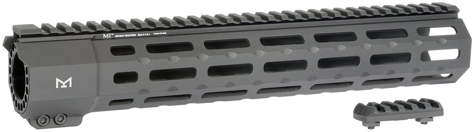 Midwest Industries MISP12M SP-Series AR-15 Suppressor Ready Handguard 6061 Aluminum Black Hard Coat Anodized 12.625"