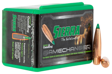 Sierra Tipped GameKing 6mm 90gr HPBT Hunting Projectiles 50/Box