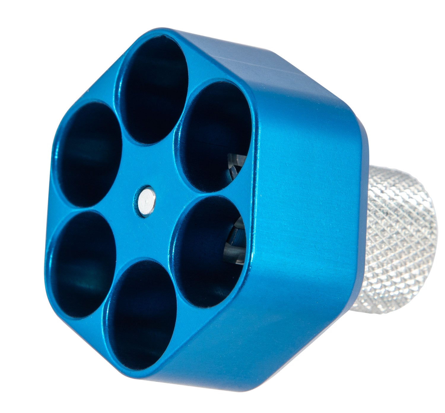 Pachmayr 02655 Competition Speedloader CNC Aluminum Blue Finish for S&W N Frame 6rd Capacity