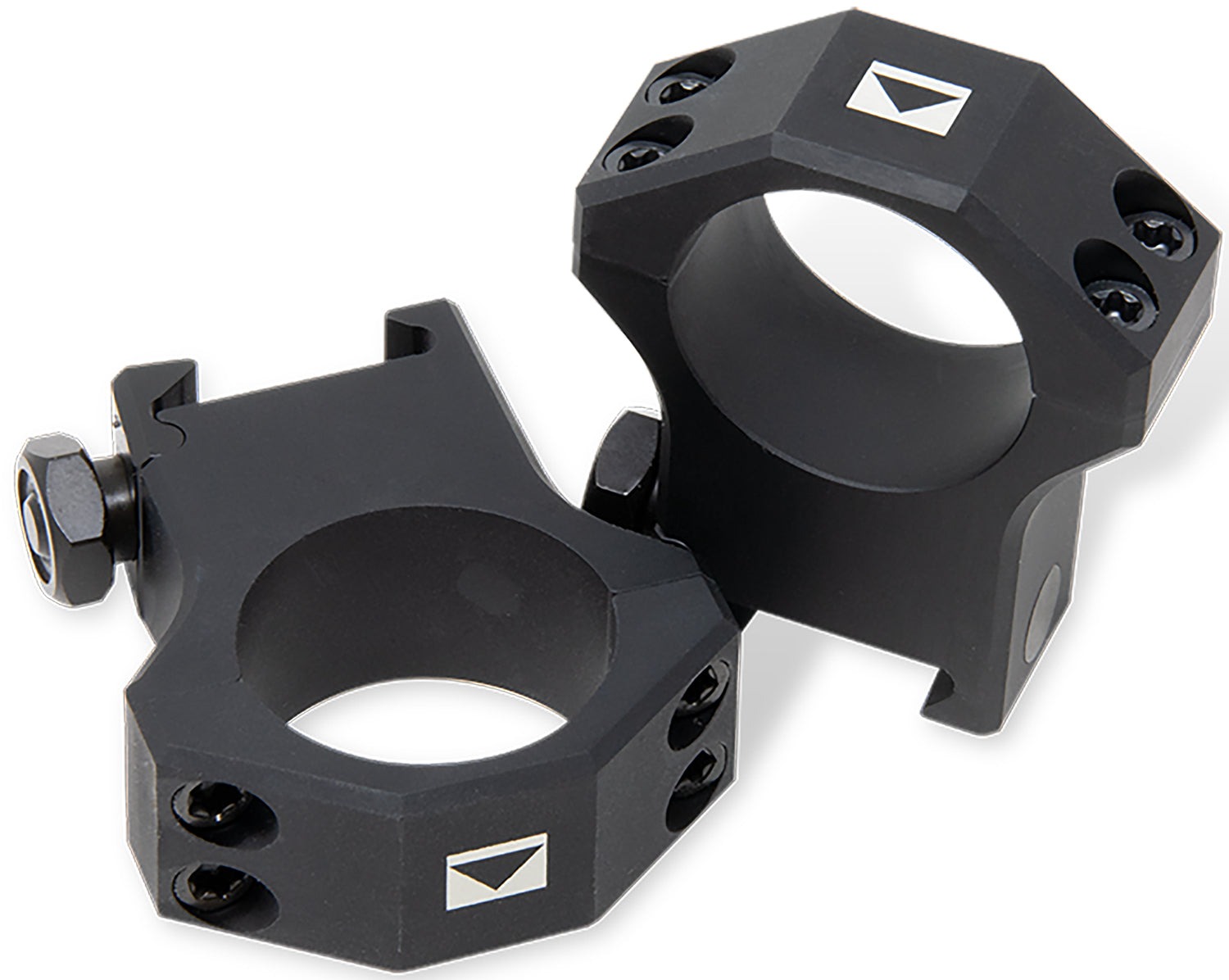 Steiner 5960 T-Series Matte Black Aluminum 30mm Tube Low, Picatinny Rail