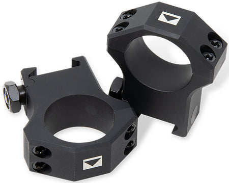 Steiner 5960 T-Series Matte Black Aluminum 30mm Tube Low, Picatinny Rail