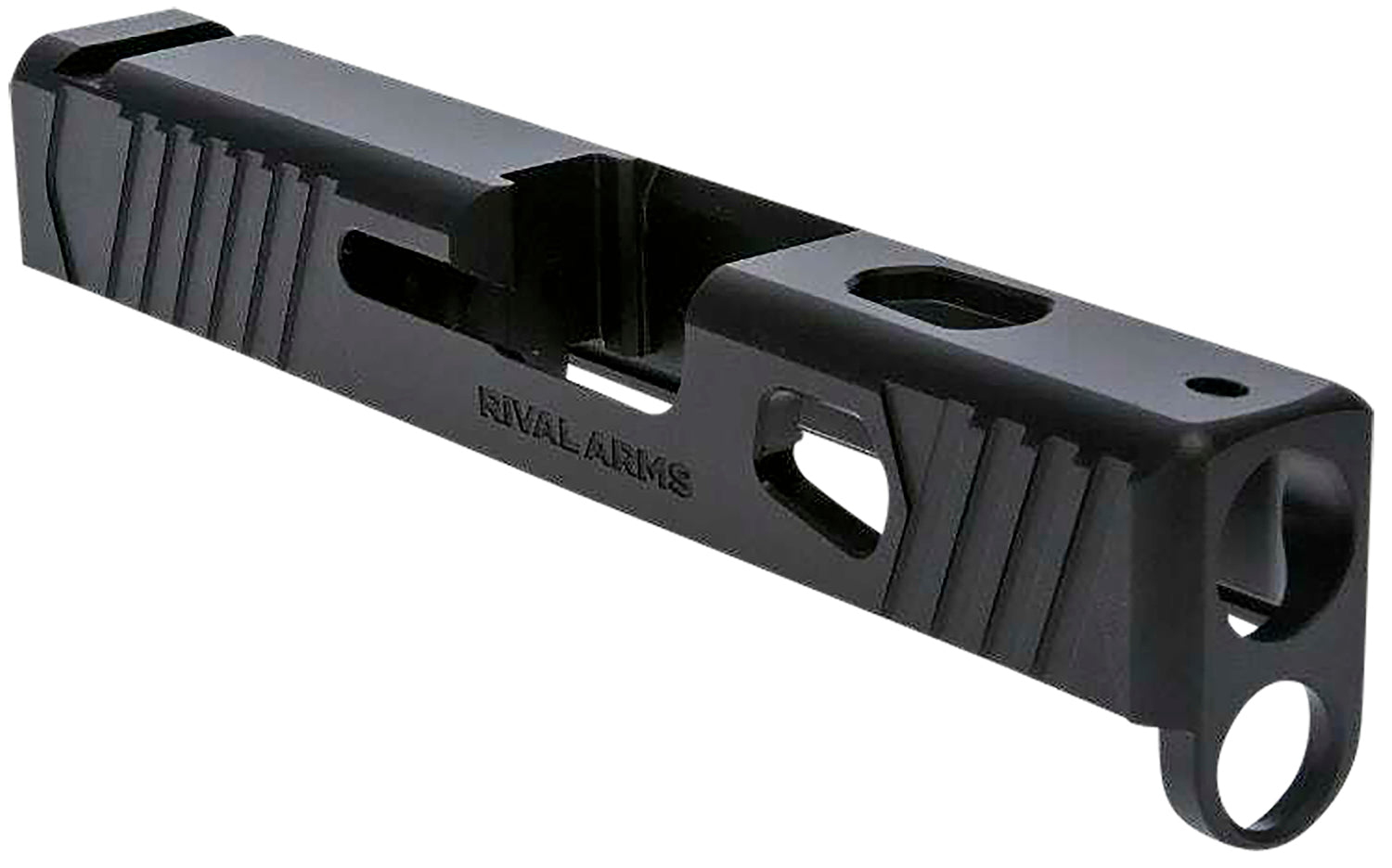 Rival Arms RA10G305A Precision Slide A1 QPQ Black Stainless Steel for Glock 43 Gen3 9mm Luger