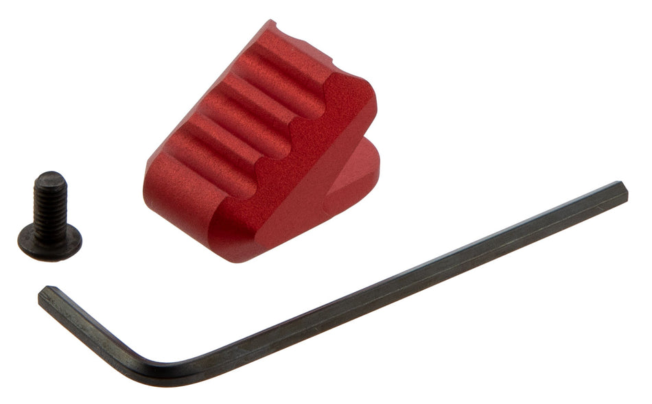 Strike Industries ISO Tab AR Platform Charging Handle Extension Red Anodized
