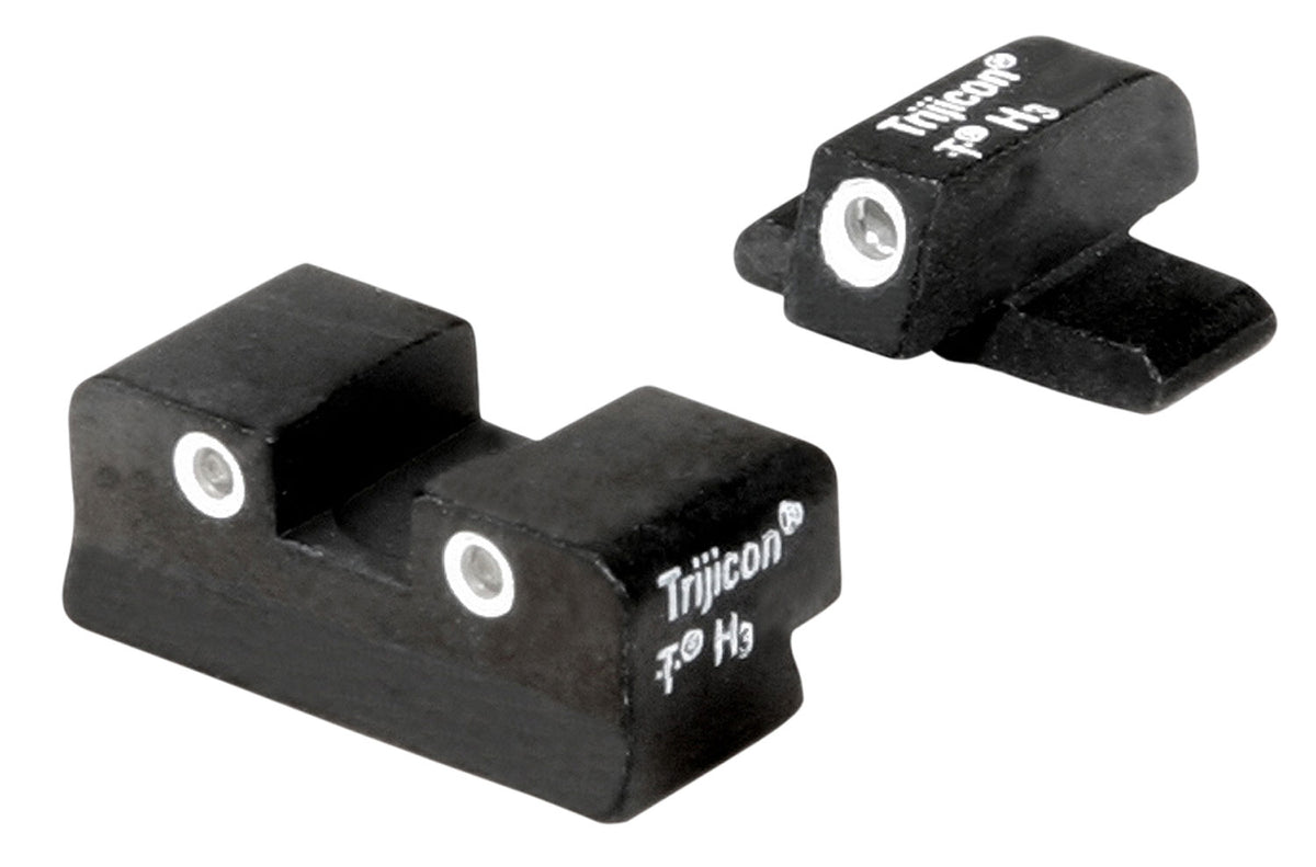 Trijicon 600988 Bright & Tough Night Sights Green Tritium White Outline for FN509