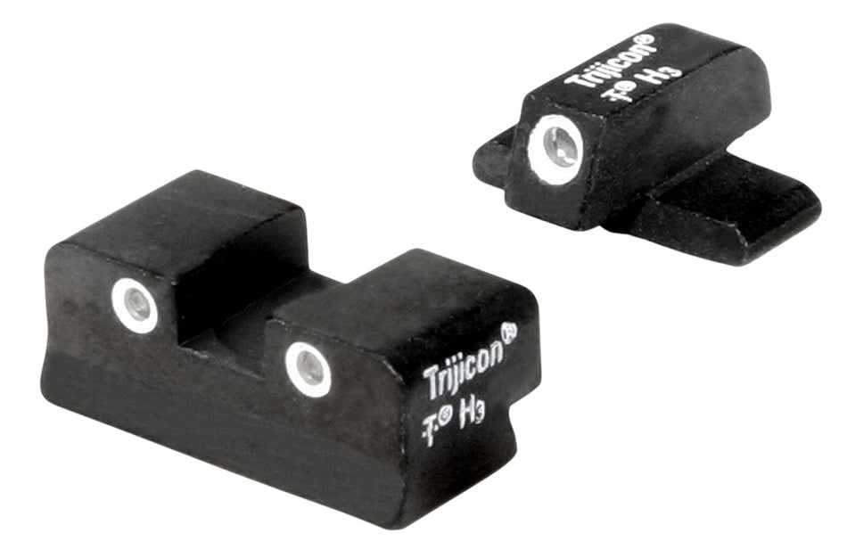 Trijicon 600988 Bright & Tough Night Sights Green Tritium White Outline for FN509