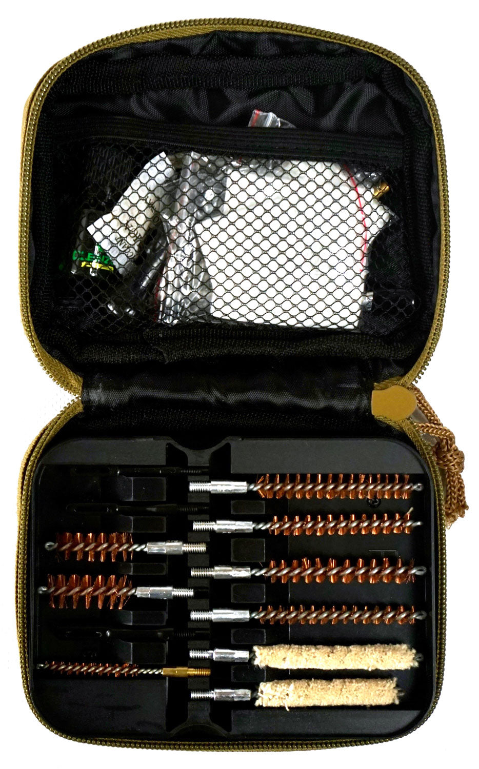 Clenzoil 2830 Field & Range Multi-Caliber Rifle Cleaning Kit 21-Piece Tan