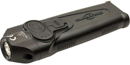 SureFire PLRA Stiletto Rechargeable Flashlight Black 5/250/650 Lumens White LED