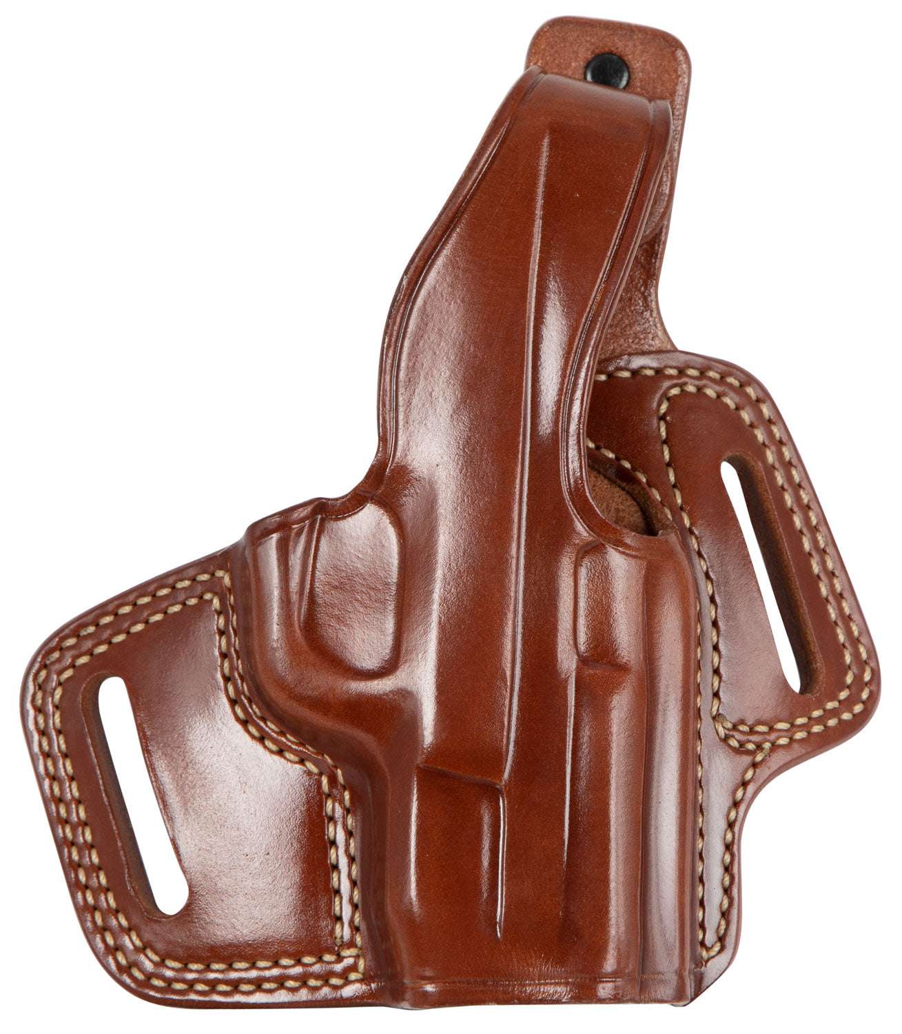 Galco FL662 Fletch OWB Tan Leather High Ride Belt Holster for Springfield XD-S Right Hand