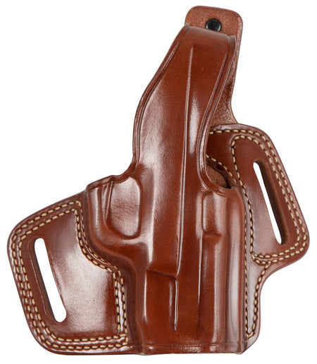 Galco FL662 Fletch OWB Tan Leather High Ride Belt Holster for Springfield XD-S Right Hand