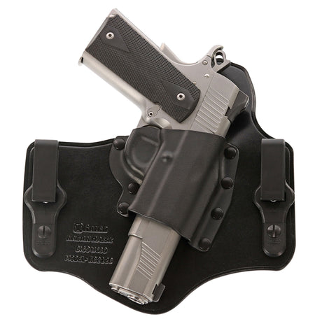 Galco KC600B KingTuk Classic IWB Black Kydex/Leather UniClip Holster for Glock 42 Right Hand