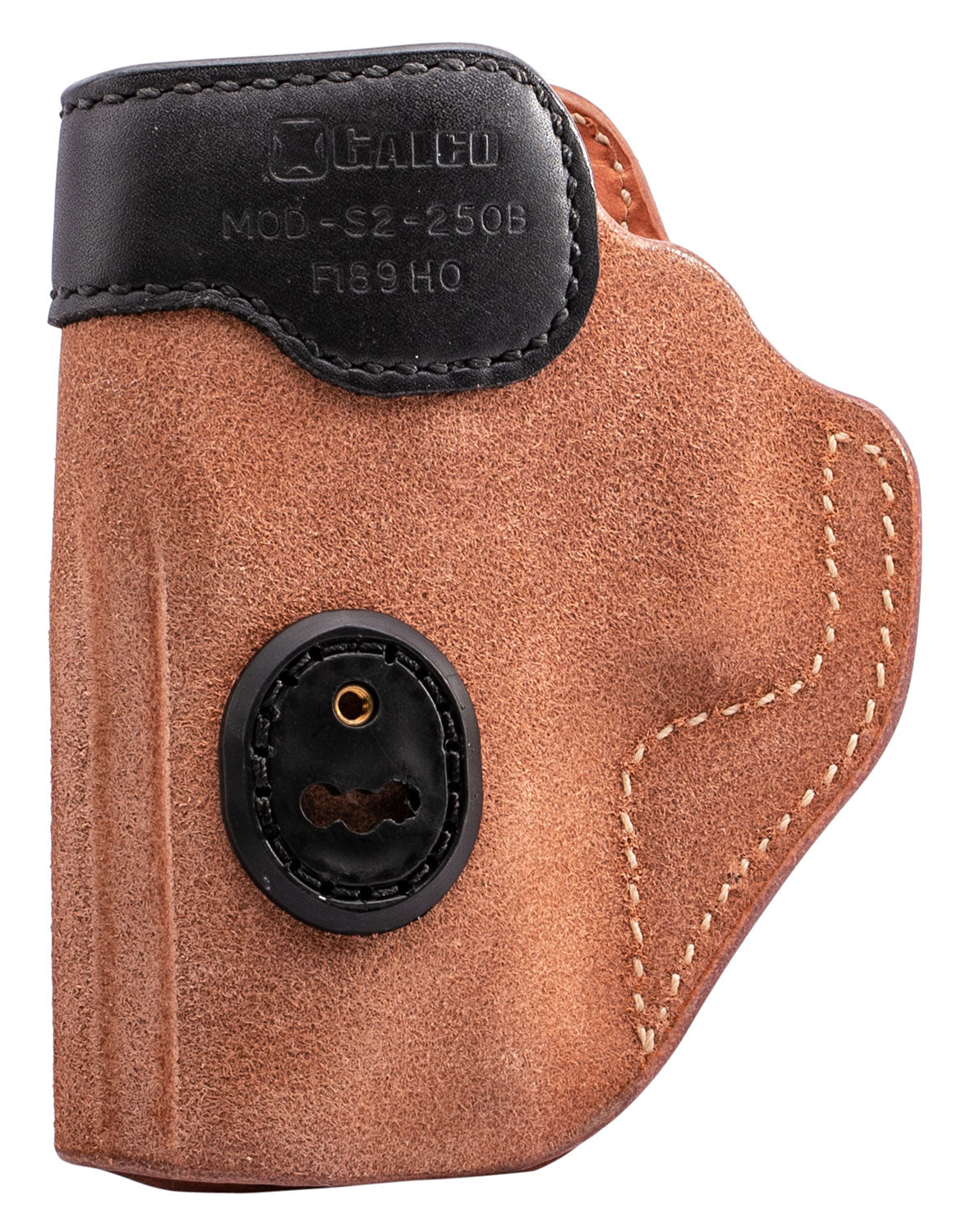 Galco S2250B Scout 3.0 IWB Natural/Black Leather UniClip Holster for Sig P229/P228 Ambidextrous