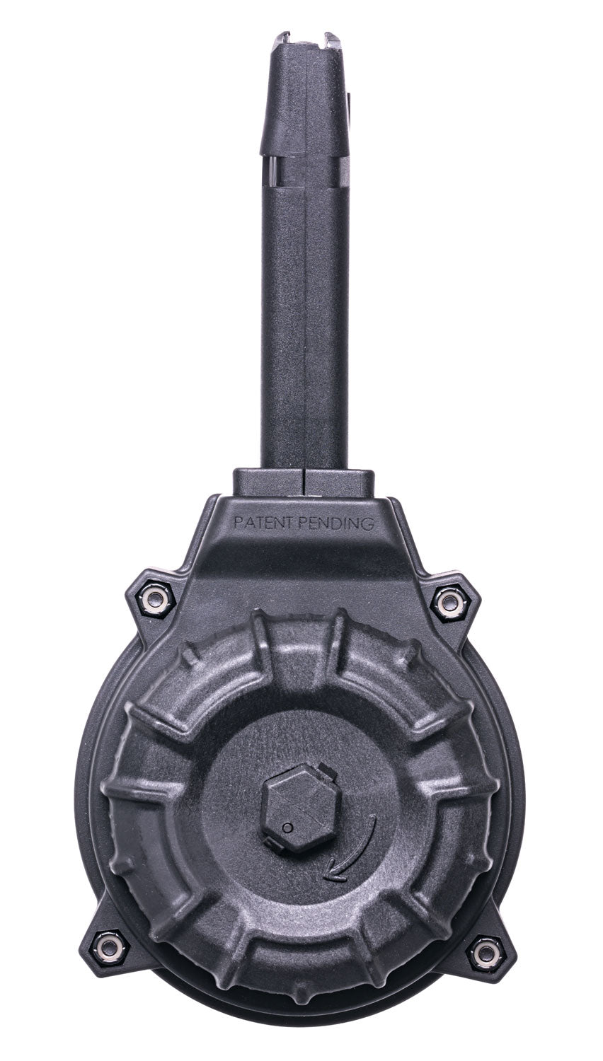 ProMag DRMA11 50-Round Drum 9mm Luger Magazine Compatible with Glock 17/19 Black Zytel Polymer