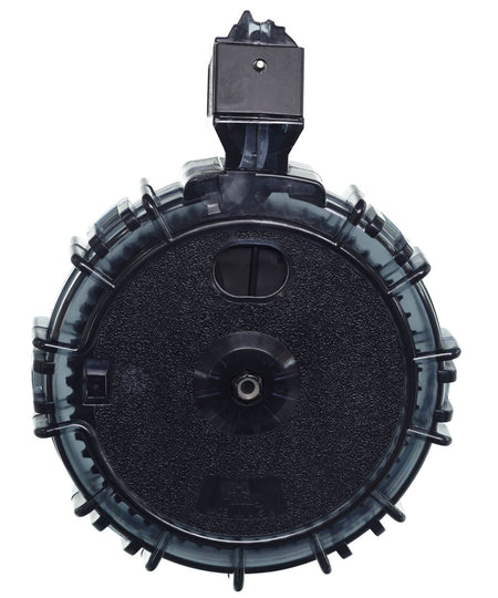 ProMag RUGA28 55-Round Drum .22 LR Magazine for Ruger 10/22/Charger Smoke Polycarbonate