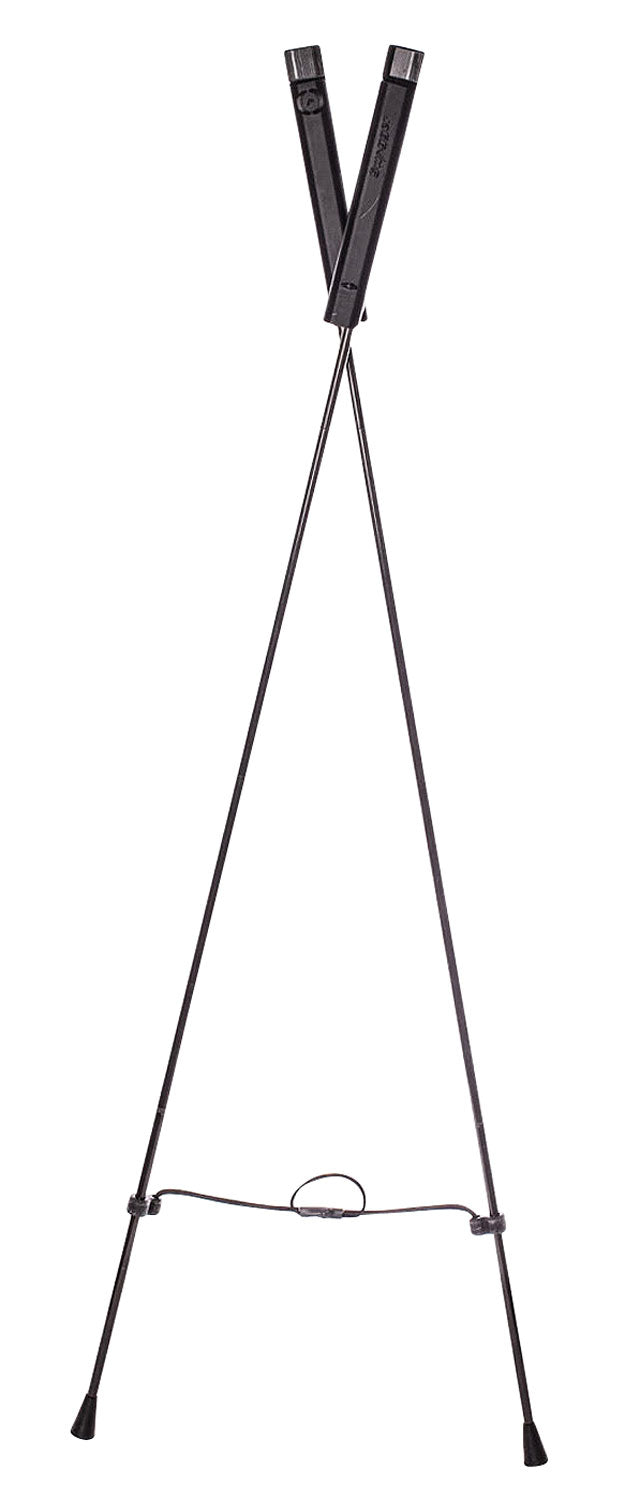 Swagger SWAGSTLITE Stalker Lite Shooting Stick Bipod, Silver Aluminum, 21"-36" Range