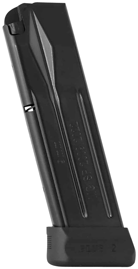 Mec-Gar MPSP917AFC 17rd 9mm Luger Blued Magazine for Sig P2022/P2009 with Anti-Friction Coating
