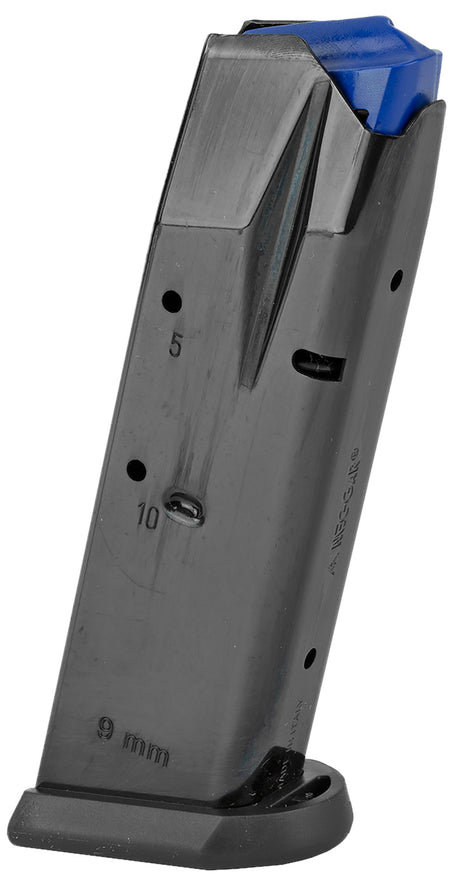 Mec-Gar MGCZCOMP10B 10rd 9mm Luger Blued Magazine for CZ P-01/75 Compact/PCR