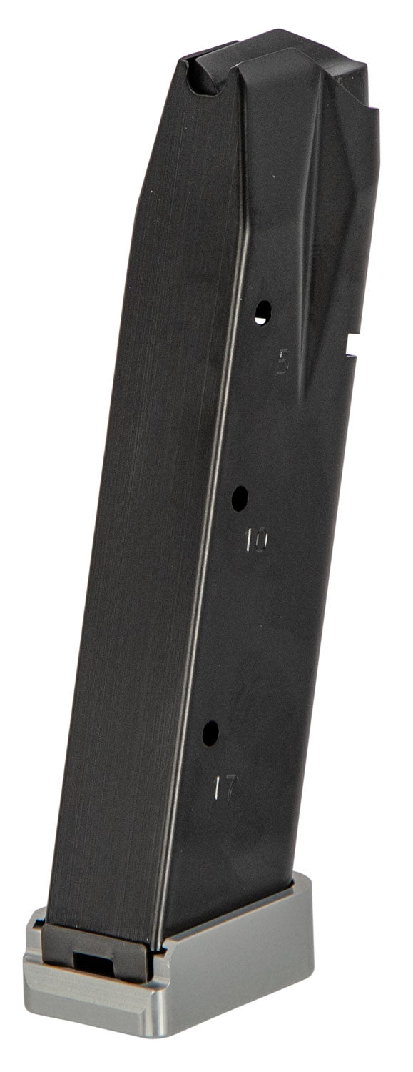 Mec-Gar MGP226X5919AFC 19rd 9mm Luger Extended Blued Magazine for Sig P226 X5 with Anti-Friction Coating