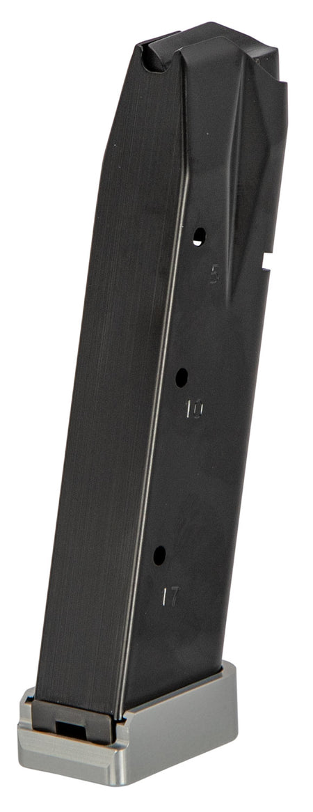 Mec-Gar MGP226X5919AFC 19rd 9mm Luger Extended Blued Magazine for Sig P226 X5 with Anti-Friction Coating