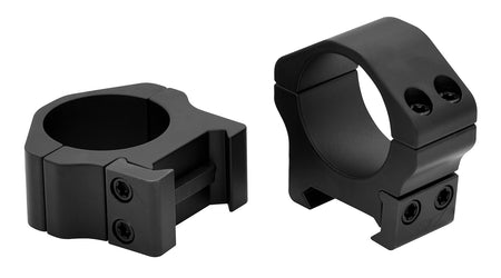 Warne 500M Maxima Horizontal 1" Low Scope Rings Matte Black 0 MOA