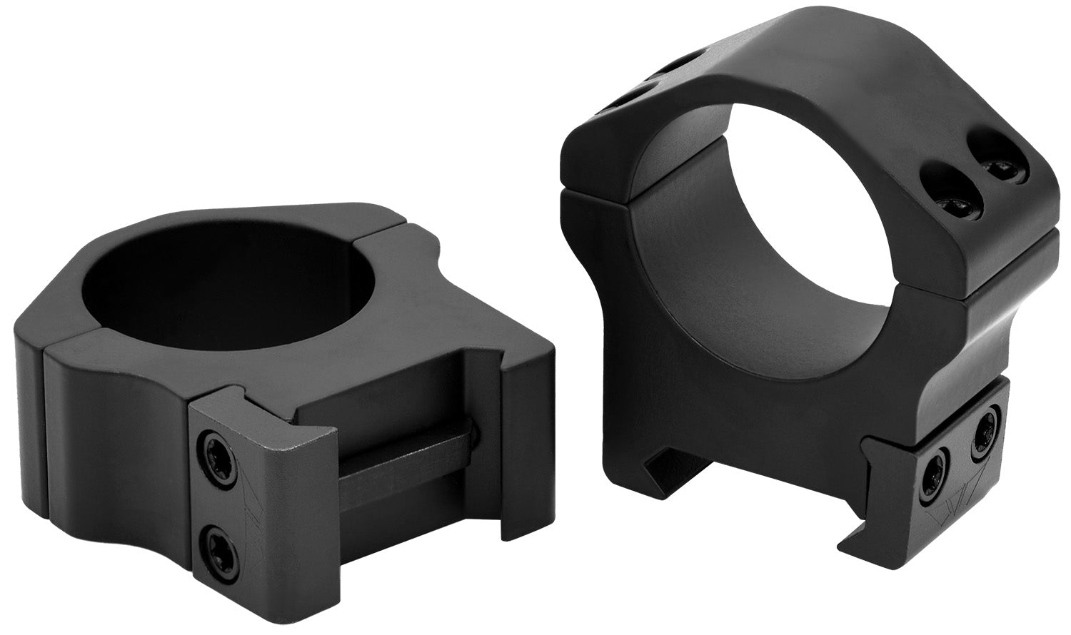 Warne 501M Maxima Horizontal 1" Medium Scope Rings Matte Black 0 MOA