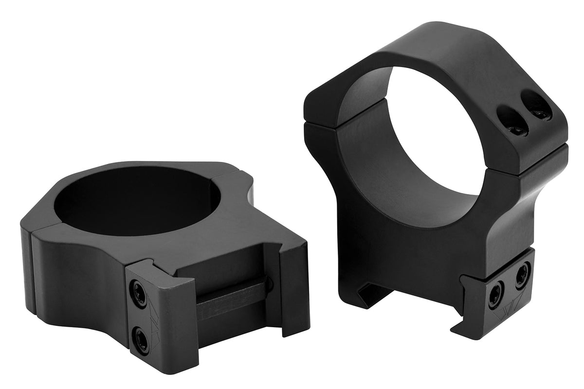 Warne 515M Maxima Horizontal 30mm High Scope Rings Matte Black 0 MOA