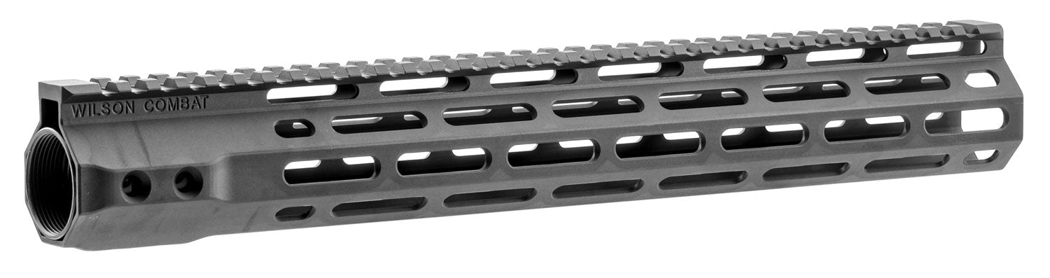Wilson Combat TRMLOK14 AR-15 M-LOK Free-Float Handguard 13.80" Black Hardcoat Anodized Aluminum