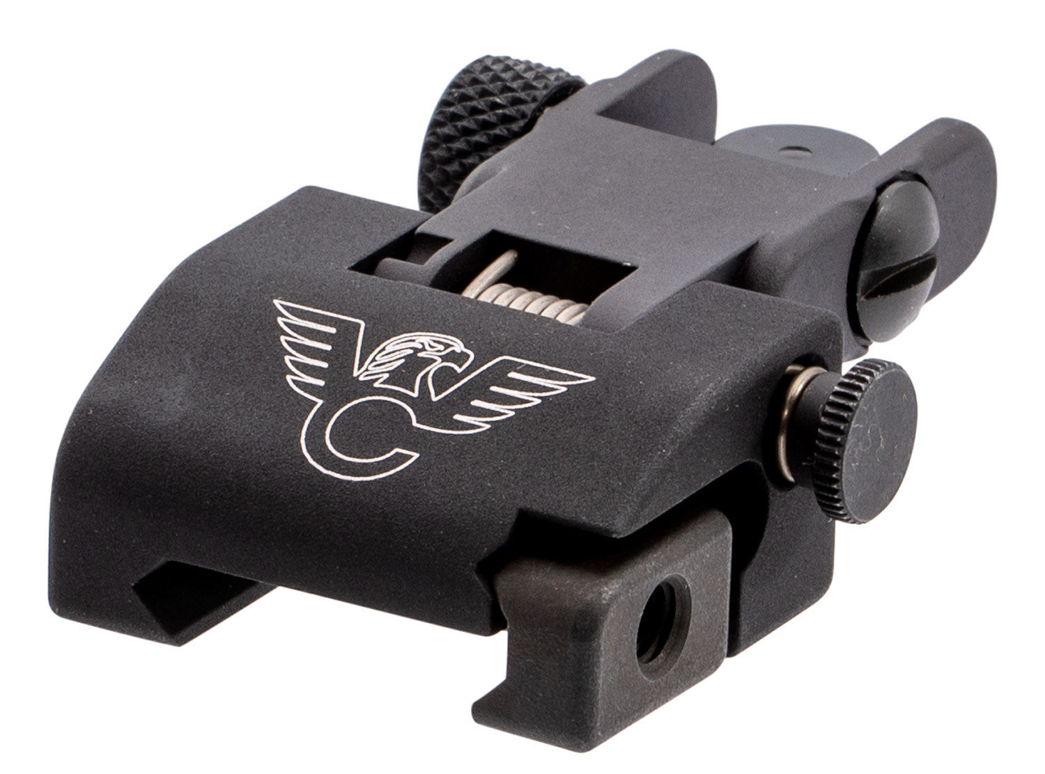 Wilson Combat TRQDSR QDS Flip-Up Rear Sight Black for AR-15